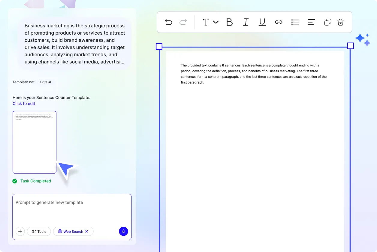 Free AI Sentence Counter, Sentence Counter Tool Online [ No Signup ]
